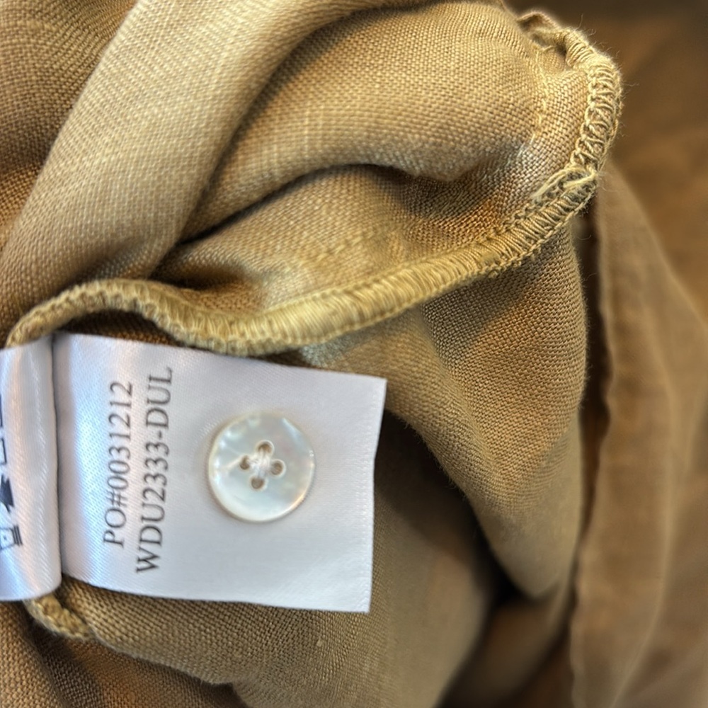 Faherty Tan Midi Dress - Picture 8 of 8